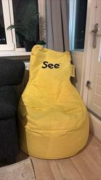 Gele Zitzak - See Loungies - Gratis, Huis en Inrichting, Zitzakken, Ophalen of Verzenden, Zo goed als nieuw, Geel, Zitzak