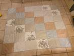 Leuk gestreept patchwork plaid / kleed - 150x130 cm, Ophalen of Verzenden, Zo goed als nieuw