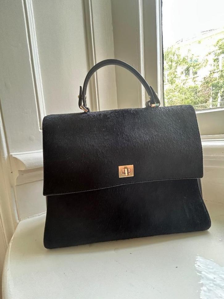 Damestas Boss - Runway model, Sieraden, Tassen en Uiterlijk, Tassen | Damestassen, Gebruikt, Handtas, Zwart, Ophalen of Verzenden