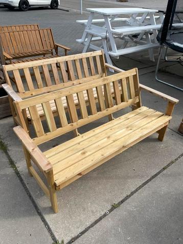 UITVERKOOP! Tuinbanken parkbanken 120 en 170cm beschikbaar voor biedingen