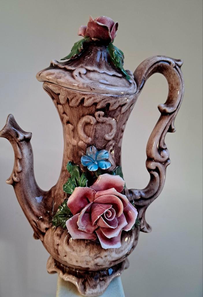 Vintage kan van Bassano, Antiek en Kunst, Antiek | Vazen, Ophalen of Verzenden