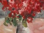 Gouache verf op dik papier Stilleven met bloemen 20e eeuw, Verzenden
