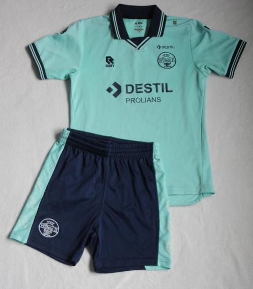 ROBEY Voetbalsetje mint Willem - II maat 140 / 152 (piris), Sport en Fitness, Voetbal, Zo goed als nieuw, Shirt, Maat XS of kleiner