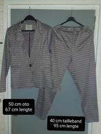 Leuk broekpak, Maat 38/40 (M), Beige, Ophalen of Verzenden, Zo goed als nieuw