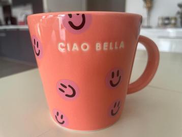 [Nieuw!] Vondels - Thee mok smileys CIAO BELLA 330ml beschikbaar voor biedingen