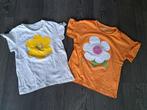 2x Meisjes Shirt  C&A  - 134  jusa17, Kinderen en Baby's, Kinderkleding | Maat 134, C&A, Meisje, Ophalen of Verzenden, Zo goed als nieuw