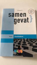 Samengevat - Havo Geschiedenis - 3e druk 2022, Boeken, Schoolboeken, HAVO, Ophalen of Verzenden, Geschiedenis, Zo goed als nieuw