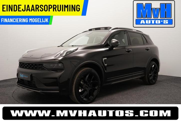 Lynk & Co 01 1.5 Hybride|LEER|FULL BLACK XL|ZWARTE.HEMEL|NAP, Auto's, Lynk & Co, Bedrijf, Te koop, ABS, Achteruitrijcamera, Adaptive Cruise Control