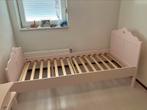 slaapkamer queen Anne stijl roze ( kast, bed en dressoir ), Ophalen, 85 tot 100 cm, Zo goed als nieuw, Lattenbodem