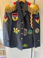 Oeteldonk jas met emblemen - Maat 38, Maat 38/40 (M), Carnaval, Ophalen of Verzenden, Kleding
