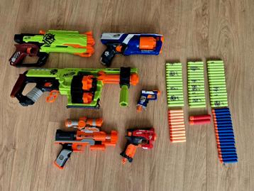 TE KOOP NERF COLLECTIE met veel pijlen beschikbaar voor biedingen