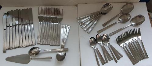 Esmeyer edelstaal 10 persoons bestek set, Antiek en Kunst, Antiek | Bestek, Ophalen of Verzenden