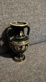 Antiek Zwart Potje met Gouden Details, Antiek en Kunst, Ophalen