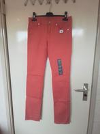44 Steen rode broek maat 36/38, Kleding | Dames, Broeken en Pantalons, Ophalen of Verzenden, Zo goed als nieuw, Maat 36 (S), Lang