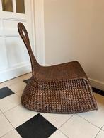 Ikea Gullholmen (bananenblad) schommelstoel, Ophalen, Gebruikt, Bruin, Riet of Rotan