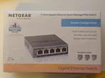 Netgear GS105E 5-Poorts Gigabit Switch - Nieuw in doos!, Computers en Software, Netwerk switches, Ophalen of Verzenden, Nieuw