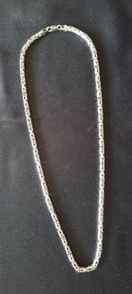 Koningsketting rond 50cm 5mm 925 zilver, Sieraden, Tassen en Uiterlijk, Kettingen, Ophalen of Verzenden, Zo goed als nieuw, Zilver