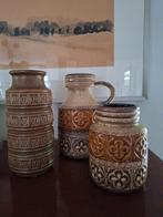 Vintage Vazen Set - Scheurich West Duitsland, Huis en Inrichting, Woonaccessoires | Vazen, Gebruikt, Overige kleuren, Aardewerk of Porselein