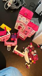 Grote Bak met lego en barbie dreamhouse, Ophalen of Verzenden, Gebruikt
