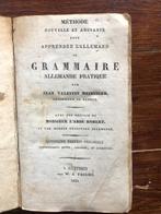 Jean Valentin Meidinger Grammaire Allemande Pratique 1834, Ophalen of Verzenden, Jean Valentin Meidinger