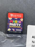 NINTENDO SWITCH + Mario Party superstars + 64GB SD CARD, Ophalen, Gebruikt, Met 2 controllers, Met harde schijf