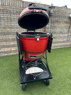 Kamado Joe Classic 2 met dubbel onderstel, Tuin en Terras, Houtskoolbarbecues, Ophalen of Verzenden, Gebruikt