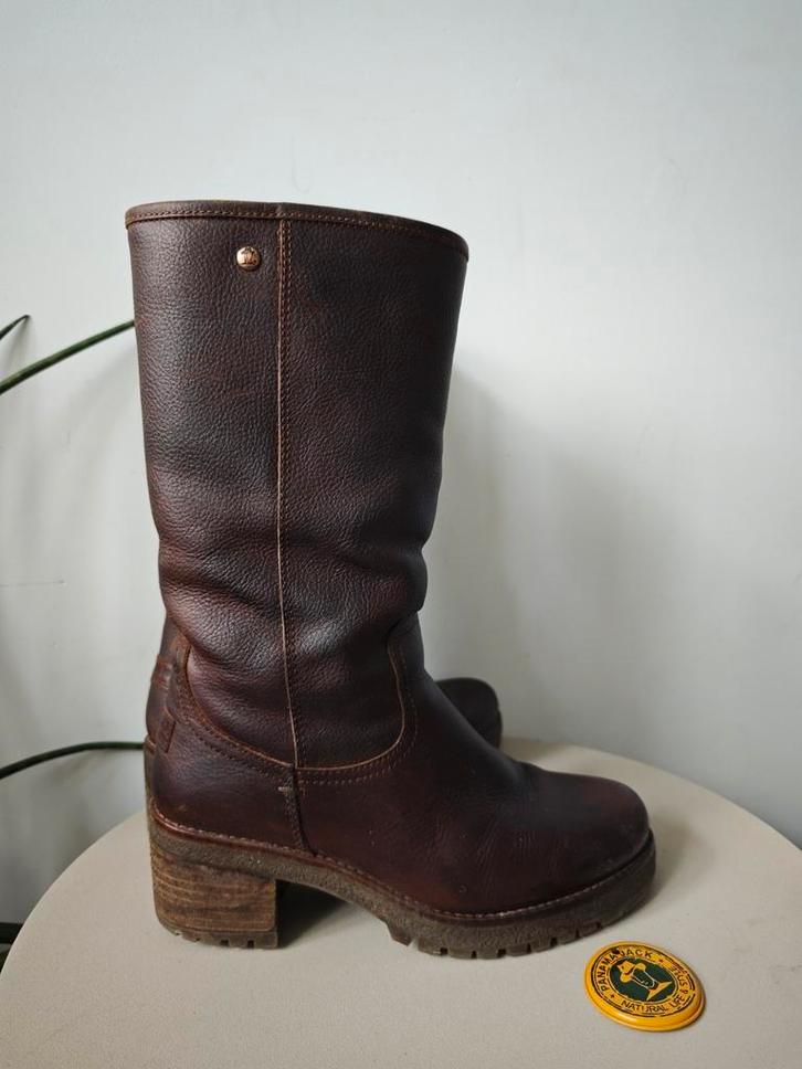 Panama Jack gevoerde bruine laarzen maat 37, Kleding | Dames, Schoenen, Gedragen, Hoge laarzen, Bruin, Ophalen of Verzenden
