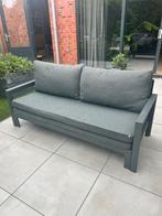 Aluminium tuinbank uitschuifbaar, Tuin en Terras, Ophalen, Zo goed als nieuw, Aluminium