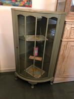 Vitrine hoekkast, Huis en Inrichting, Kasten | Vitrinekasten, Ophalen of Verzenden, Zo goed als nieuw, 25 tot 50 cm, 50 tot 100 cm