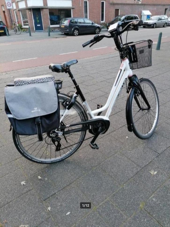 Sparta E-bike met fietstassen, Fietsen en Brommers, Fietsaccessoires | Fietsaccu's, Gebruikt, Ophalen
