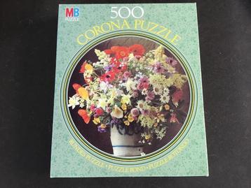 MB Corona Ronde Puzzel Summer Bouquet 500 (- 1) stukjes beschikbaar voor biedingen