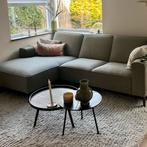 Woood salontafel + bijpassend bijzettafeltje, Huis en Inrichting, Ophalen, 50 tot 100 cm, Rond, Zo goed als nieuw