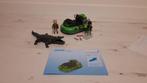 Playmobil Gangster Hoovercraft (4446), compleet, Ophalen of Verzenden, Zo goed als nieuw, Complete set