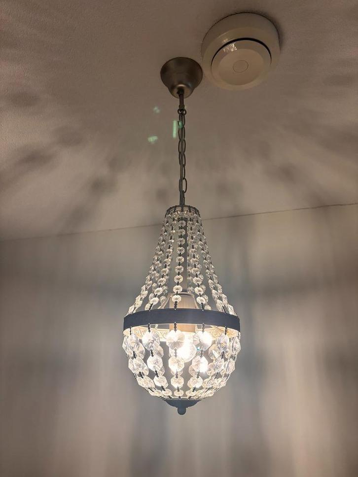 Hele mooie kroonluchter (kleine), Huis en Inrichting, Lampen | Kroonluchters, Zo goed als nieuw, Ophalen