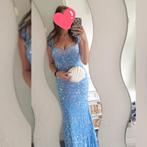 Galajurk blauw glitter (maat L), Kleding | Dames, Gelegenheidskleding, Galajurk, Blauw, Maat 42/44 (L), Nieuw