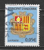 Frans Andorra 2002 Wapenschild, Verzenden, Overige landen, Gestempeld