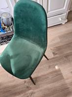 Groene Eetkamerstoel - Zo goed als nieuw!, Ophalen, Overige kleuren, Zo goed als nieuw, Metaal