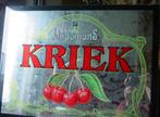 LINDEMANS KRIEK REKLAME SPIEGEL, Ophalen of Verzenden, Gebruikt, Reclamebord