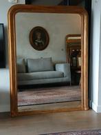 Stijlvolle Grote Antieke Franse Spiegel, Ophalen, Rechthoekig, 150 tot 200 cm, 200 cm of meer