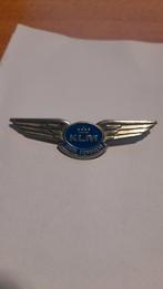 KLM Junior Stewardess Pin, Ophalen of Verzenden, Zo goed als nieuw, Patch, Badge of Embleem