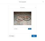 4x drukknoop armband met studs en strass, Gebruikt, Leer, Ophalen of Verzenden, Zilver