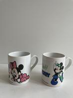 2 x vintage Mickey Minnie Mouse mok Disney 1987 beker kop, Ophalen, Gebruikt, Overige stijlen, Kop(pen) en/of Schotel(s)