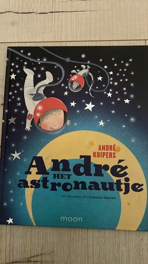 André Kuipers - Andre het astronautje, Boeken, Kinderboeken | Kleuters, Zo goed als nieuw, Ophalen of Verzenden