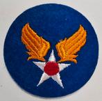Army Airforce patch van vilt. WO2 Engelse aanmaak., Embleem of Badge, Amerika, Luchtmacht, Ophalen of Verzenden