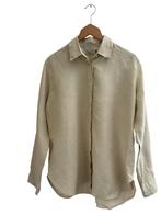 Steppin Out blouse linnen L, Kleding | Heren, Steppin out, Ophalen of Verzenden, Zo goed als nieuw, Groen