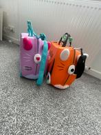 Kinder koffer wielen trunki, Sieraden, Tassen en Uiterlijk, Koffers, Ophalen, Hard kunststof, Minder dan 50 cm, Zo goed als nieuw