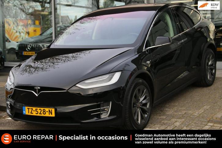 Tesla Model X 100D 7p. TREKHAAK, Auto's, Tesla, Bedrijf, Te koop, Model X, 4x4, ABS, Achteruitrijcamera, Airbags, Airconditioning