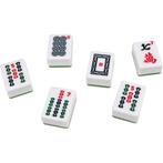 Mahjong spel NIEUW met gebruikt Cursusboek, Hobby en Vrije tijd, Gezelschapsspellen | Bordspellen, Verzenden, Nieuw