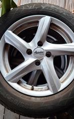 4 Advanti lichtmetalen velgen + winterbanden 15 inch, Auto-onderdelen, Banden en Velgen, Ophalen, Gebruikt, 15 inch, Banden en Velgen