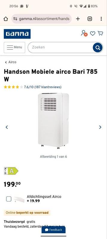Verrijdbare airco bari beschikbaar voor biedingen